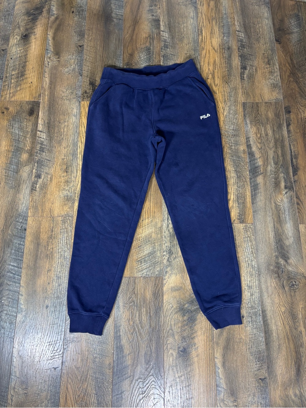 FILA men Navy Blue Jogger Sweatpants